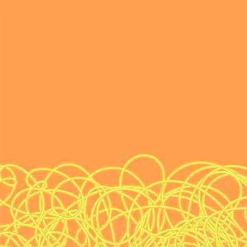 Boiled Floury Product Spaghetti Pattern Stock Illustration