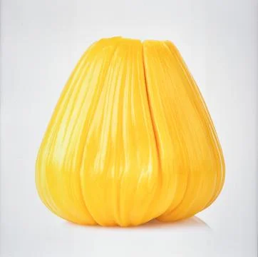 Boiled Jackfruit Seed Isolated on White Background for Premium Tropical Pla.. Stock Photos