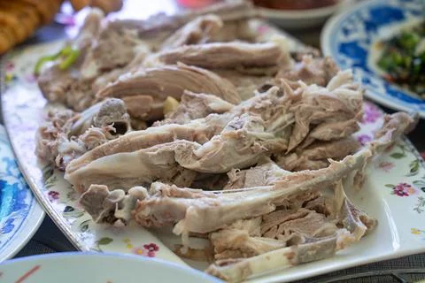 Boiled lamb Stock Photos