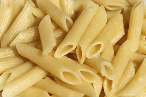 Boiled pasta close up Stock Photos