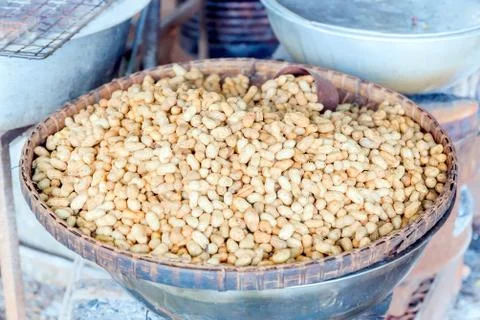 Boiled peanuts Stock Photos