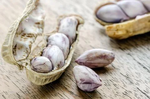 Boiled peanuts Stock Photos