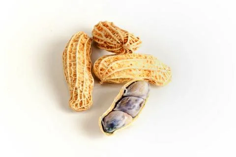 Boiled peanuts Stock Photos