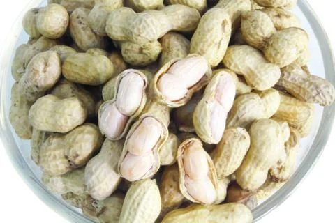 Boiled peanuts Stock Photos