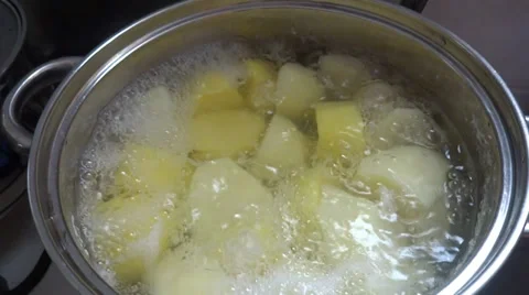 Boiled potatoes Vidéo 31847849