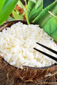 Boiled rice Stock Photos