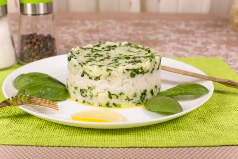 Boiled rice Stock-Fotos