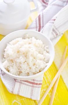 Boiled rice Stock Photos
