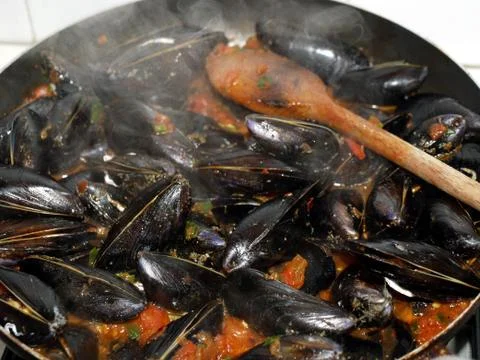 Boiled shellfish Photos