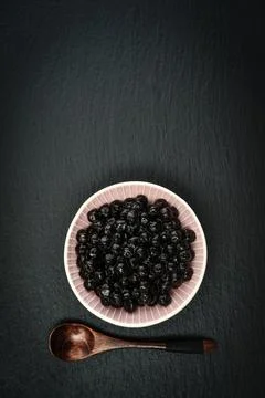 Boiled Tapioca Pearls Stock Photos