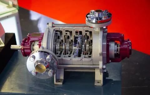 Boiler feed pump Stock Photos