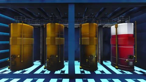 Boiler house 스톡 일러스트