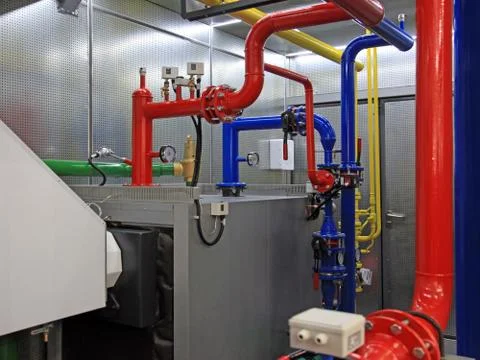 Boiler room Stock Photos