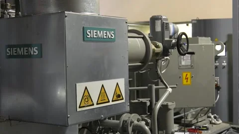 Boiler station. Engine room. Technical equipment Stock Footage 101025843