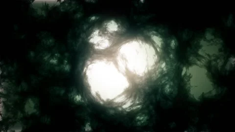 Boiling bubbles of alien texture, strange fluid surface, 스톡 동영상 198647462