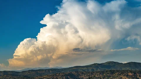 Boiling Cumulus Thunderhead Timelapse Stock Footage 278311354