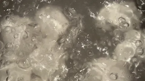 Boiling eggs 2 Stock Footage 197488940