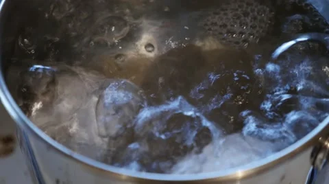 Boiling eggs Stock Footage 49923979