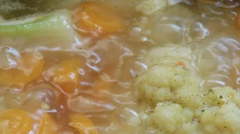 Boiling food, soup, sequence 動画素材 11958549