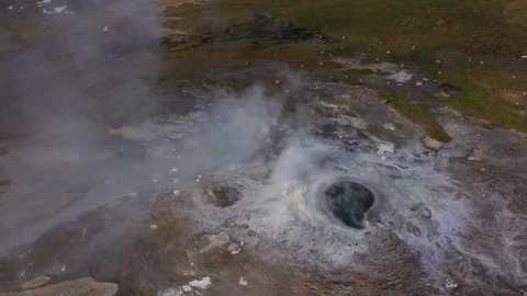Boiling Hot Spring Stock-Footage 128661109