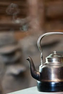 Boiling kettle Stock-Fotos