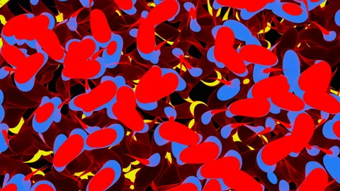 Boiling lava Stock Footage 137312052