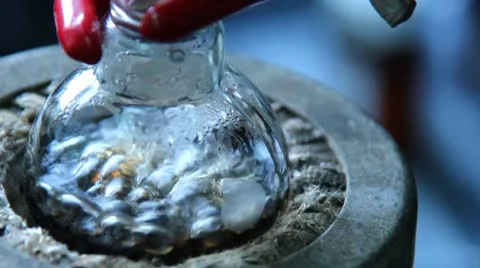 Boiling liquid Stock Footage 10583637