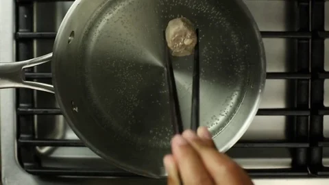 Boiling Meatballs Stock Footage 79427169