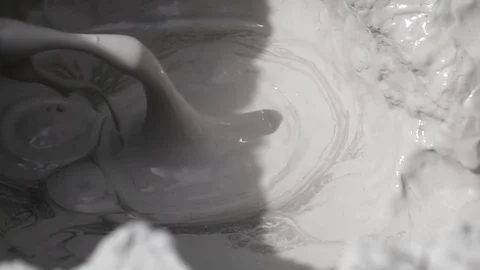 Boiling Mud Stock Footage 76950083