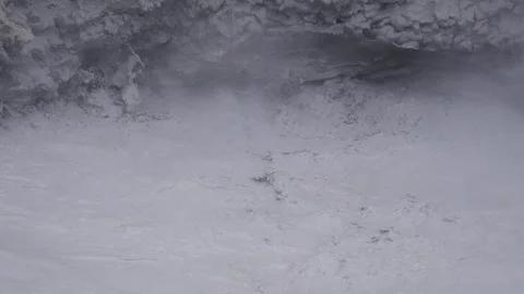 A boiling mud pot in Yellowstone National Park (Wyoming). Stock Footage 122689341