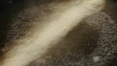 Boiling noodles Stock Footage 98361327