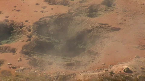 Boiling pool Stock Footage 82479