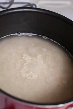 Boiling Rice Stock Photos