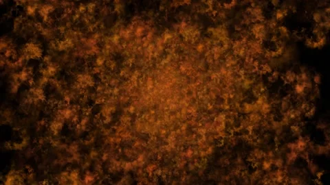 The boiling, rusty-colored substance is constantly bubbling. The mouth of the Video stock 150374077