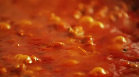 Boiling sauce Stock Footage 11866586