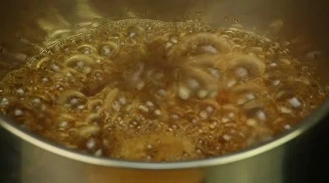 Boiling sauce Stock Footage 58493723