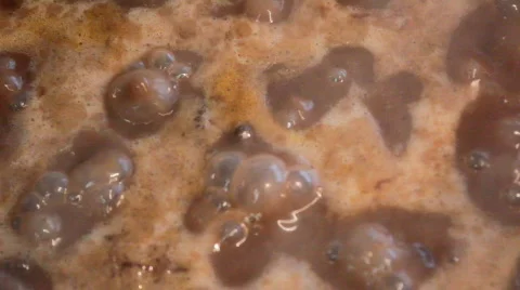 Boiling soup Stock Footage 709634