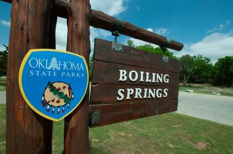 Boiling Springs State Park - Oklahoma Foto stock