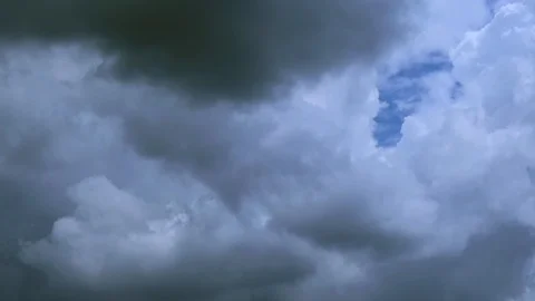 Boiling Stormy Clouds Stock Footage 90835657