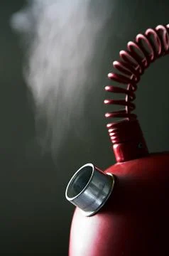 Boiling teapot Foto stock