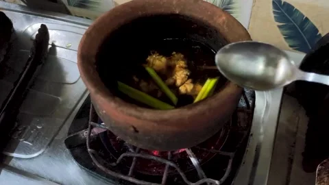 Boiling traditional drinks Stock Footage 329497759