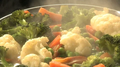 BOILING VEGETABLES 動画素材 58959307