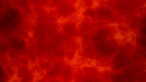 Boiling volcanic magma on dark background Video stock 159946621