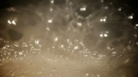 Boiling water background Stock Footage 33742134