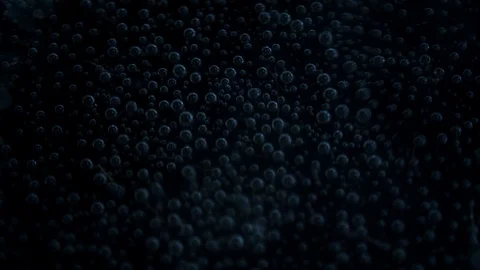 Boiling water bubbles rising in a pan 스톡 동영상 127745112