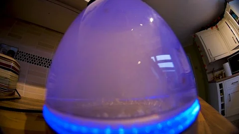 Boiling Water Close Up Stock Footage 100400261