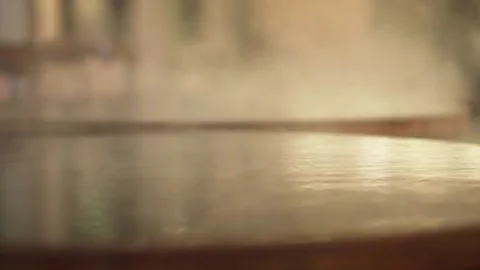 Boiling water in a factory Stock Footage 194455080