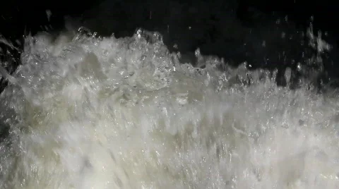 Boiling water flow Stock Footage 861974