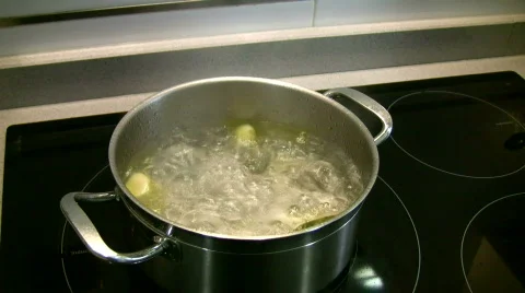 Boiling water Stock Footage 352914