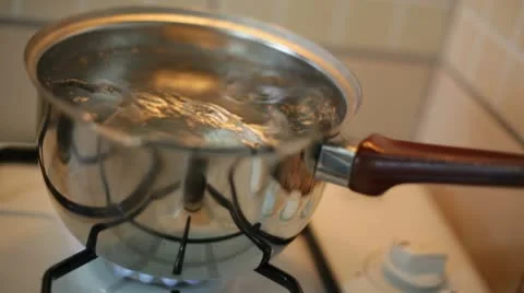 Boiling water Stock Footage 10728334